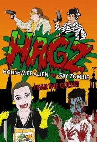 Домохозяйка-пришелец против гея-зомби