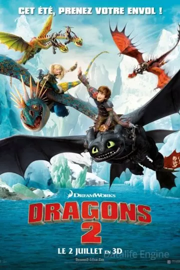 Постер к Как приручить дракона 2